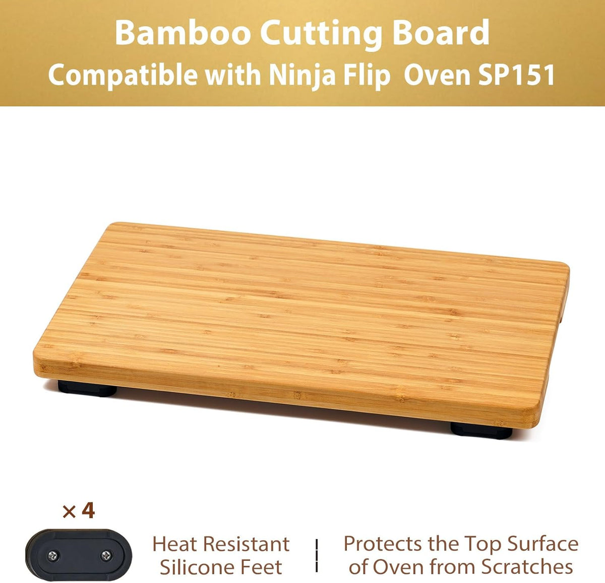Umilife Cutting board Compatible with Ninja Flip Toaster Oven&Air Fryer SP151, Accessories for Stainless Premium 8-in-1 Flip Oven, Creates Storage Space, Protects Cabinets