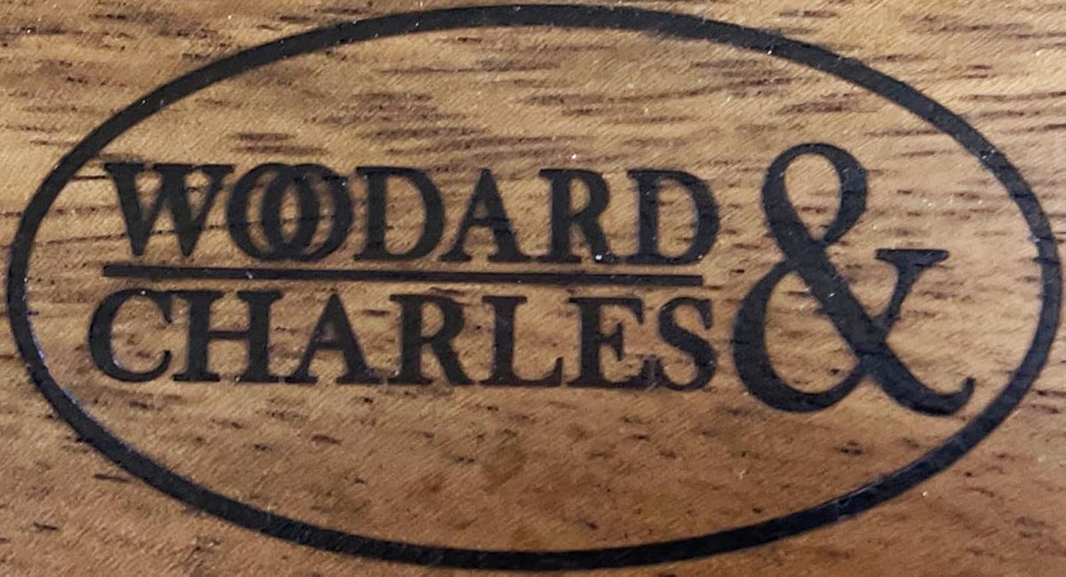 Woodard & Charles Set of 6 Acacia Wood Large Individual Salad Bowls, Snack Serving Bowls, 6 1/2" x 2 1/2"