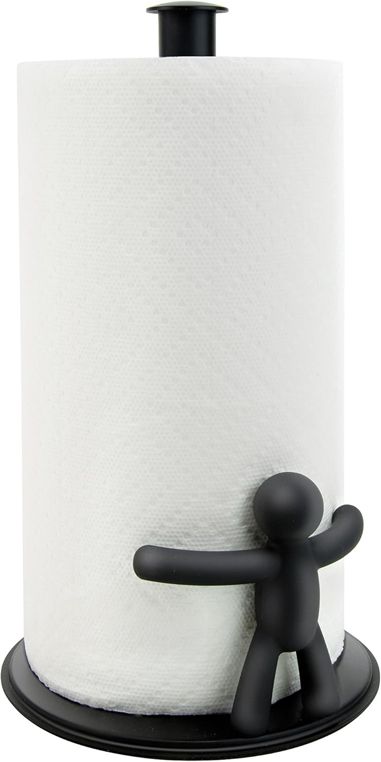 Umbra Buddy Paper Towel Holder, Black
