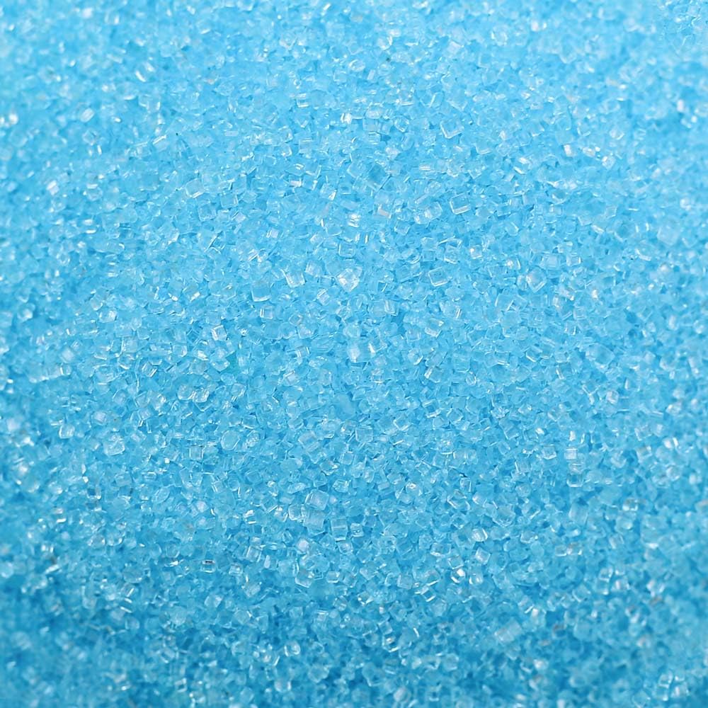 Kasvan Blue Sanding Sugar Sprinkles - Edible Sugar Crystals, Baking Cake Decorations, Ice Cream Toppings cupcake Decorating, Wedding Party Chirstmas Supplies, 85g/3.2oz