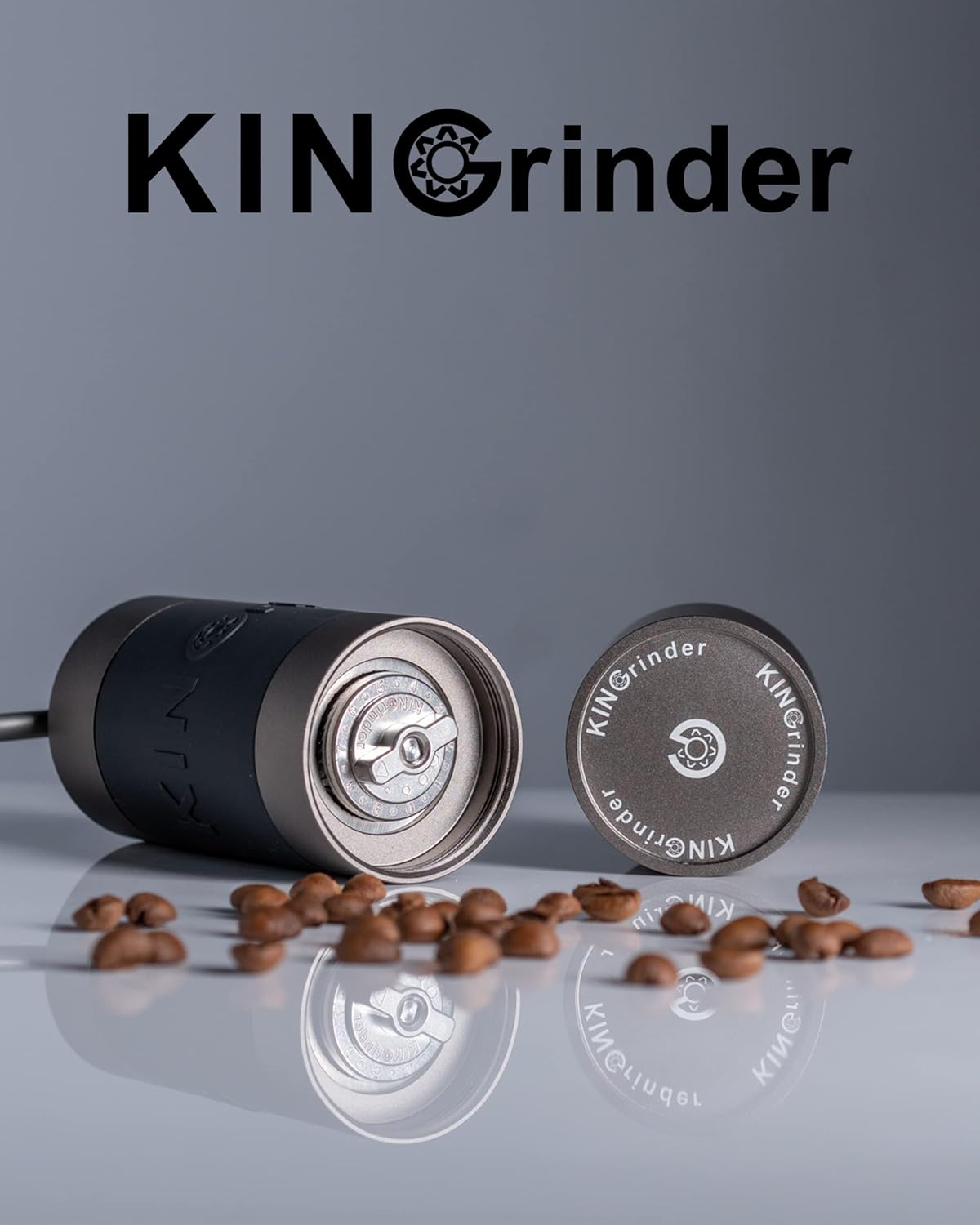 【Famous KOL Recommended】KINGrinder K1 Manual Hand Coffee Grinder with Straight Handle for French Press, Drip, Espresso with Assembly Consistency Stainless Steel Conical Burr Mill, 25g Capacity
