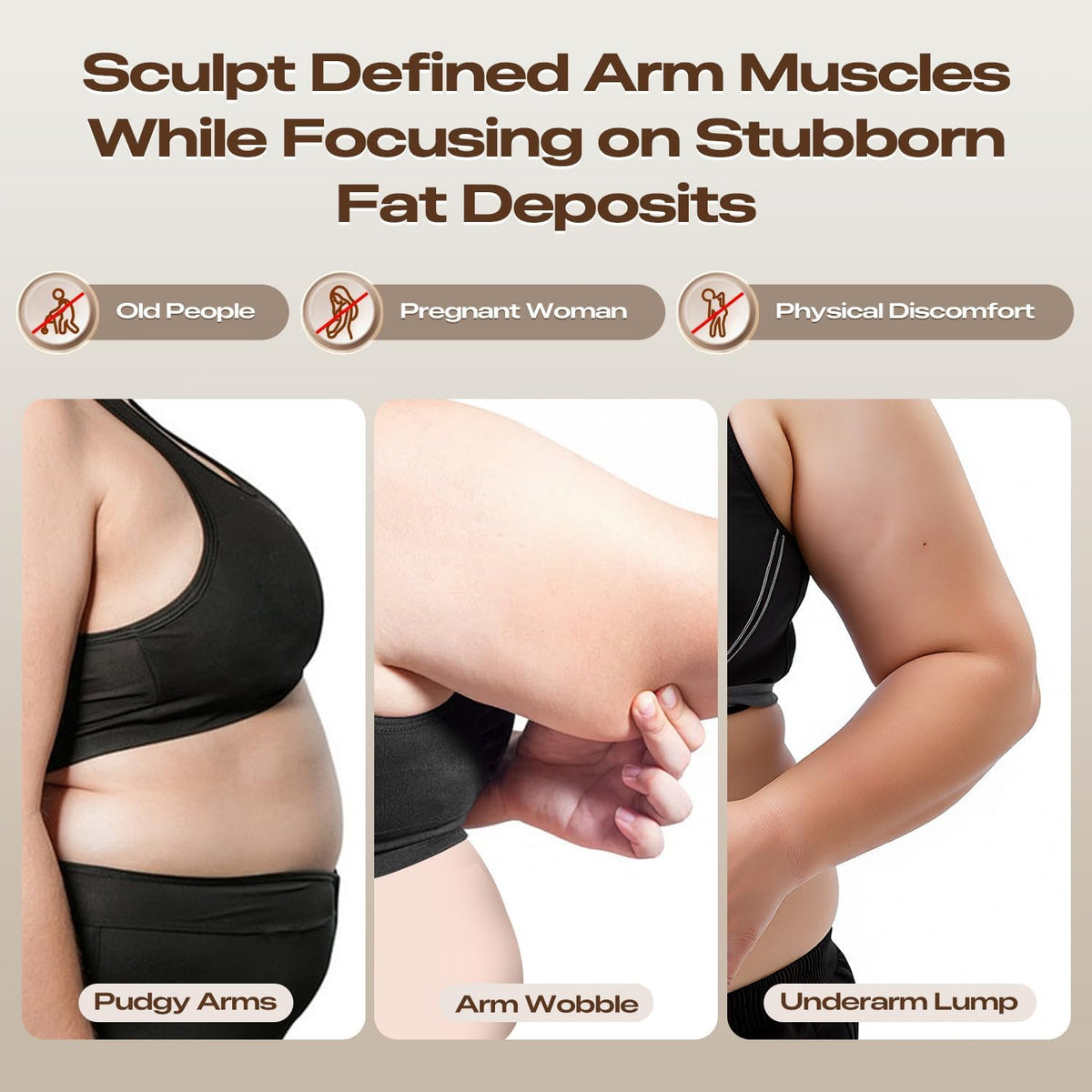 Arm Workout for Women and Men, Infinity Hoop 360° Hand-Crank Forearm Trainer, Shoulders and Arm Muscle Training Fitness Equipment, Chest Trainer and Forearm and Wrist Hand Exerciser, Home Workout (New White)