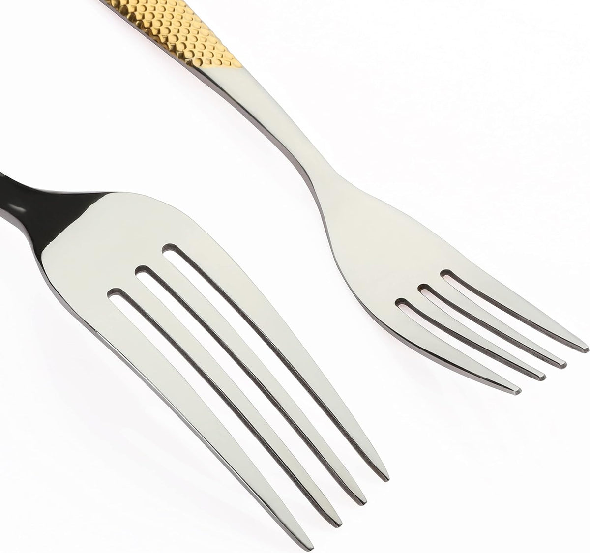 Gold Silverware Set 60-Piece Stainless Steel Flatware Cutlery Set Service for 12 Kitchen Tableware Utensil Set Includes Knives Spoons Forks For Home Kitchen Restaurant