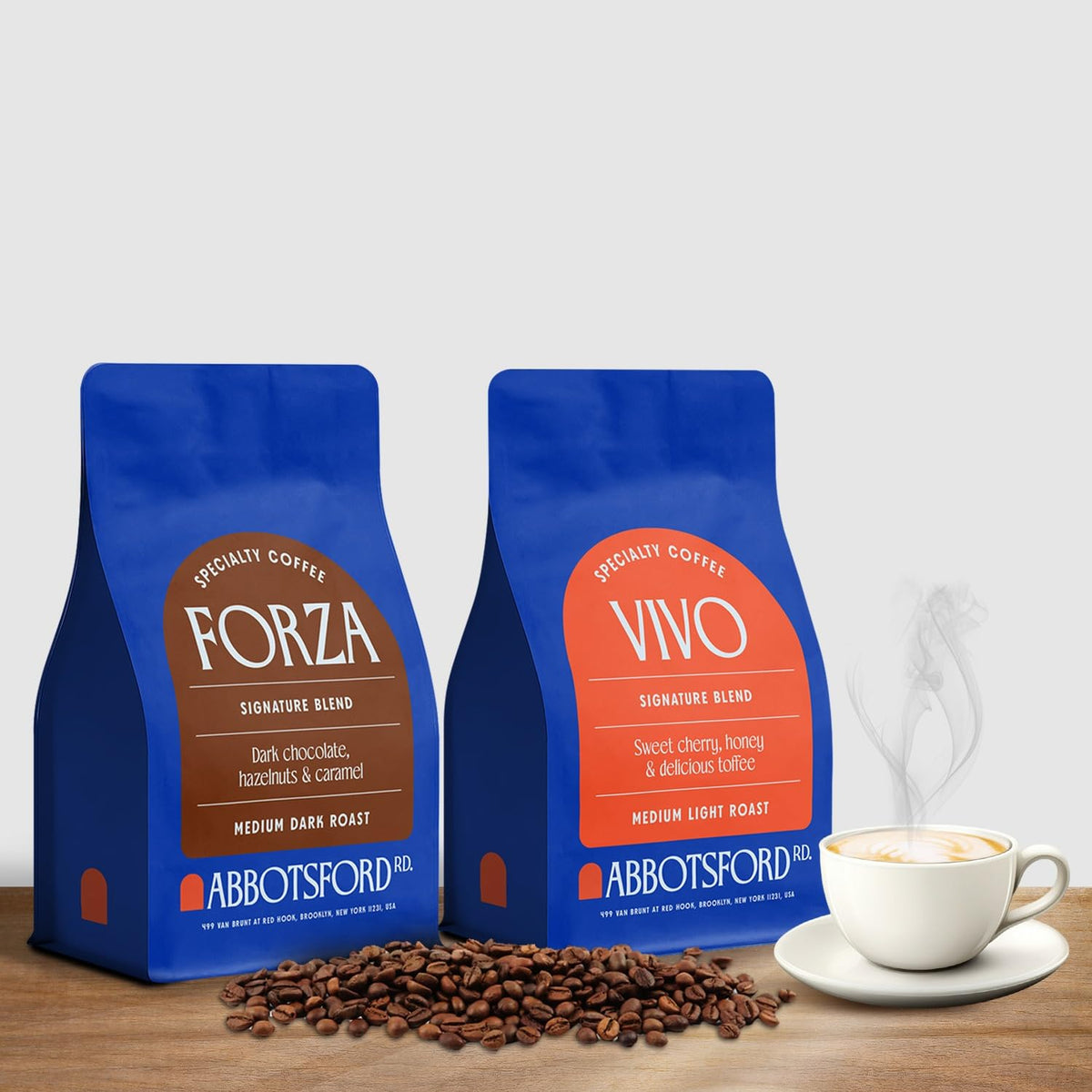 Vivo Arabica Whole Coffee Beans and Forza Whole Bean Coffee