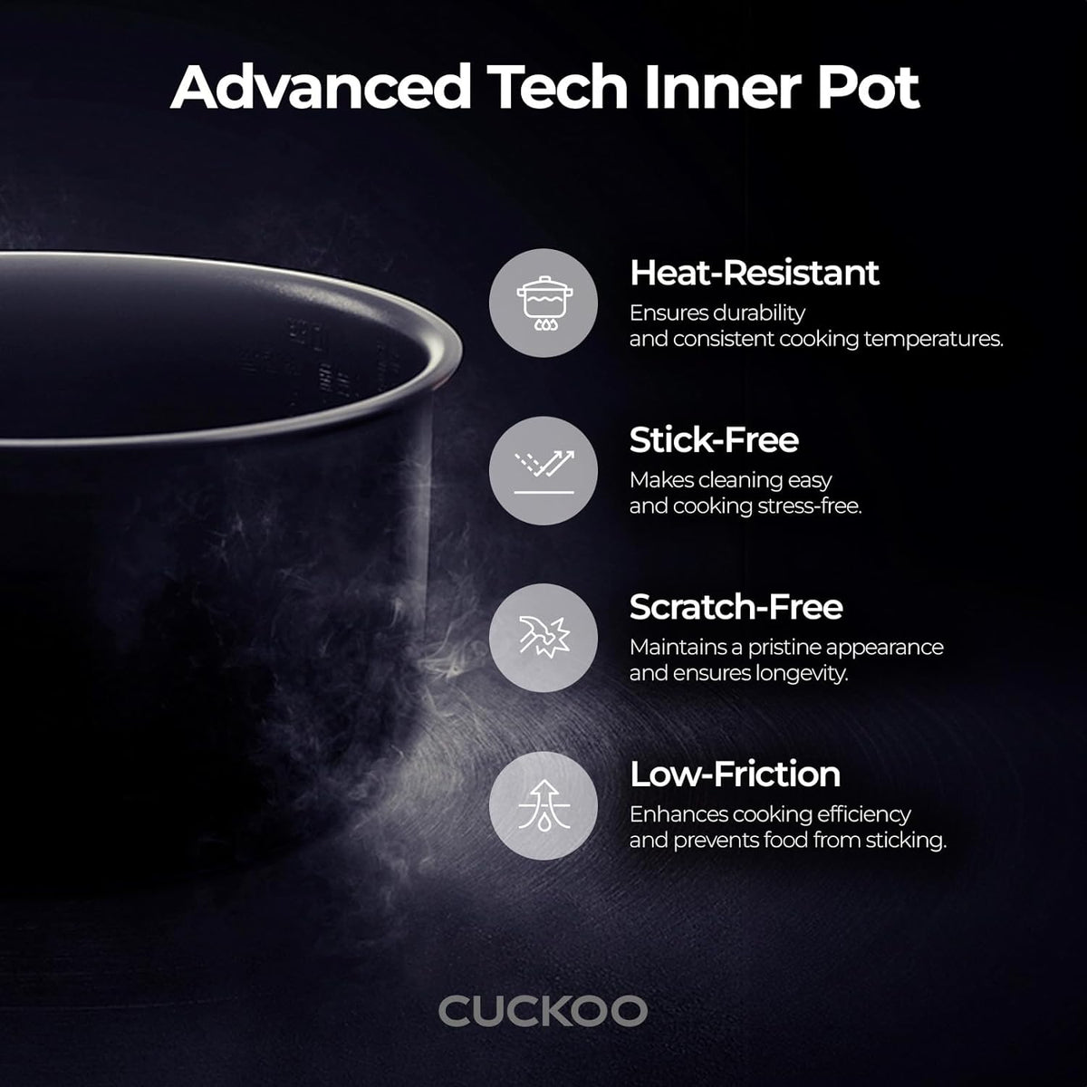 CUCKOO CR-3032 30-Cup (Uncooked) / 60-Cup (Cooked) Large Capacity Commercial Rice Cooker & Warmer with Nonstick Inner Pot, Switch Press (Silver/Black)