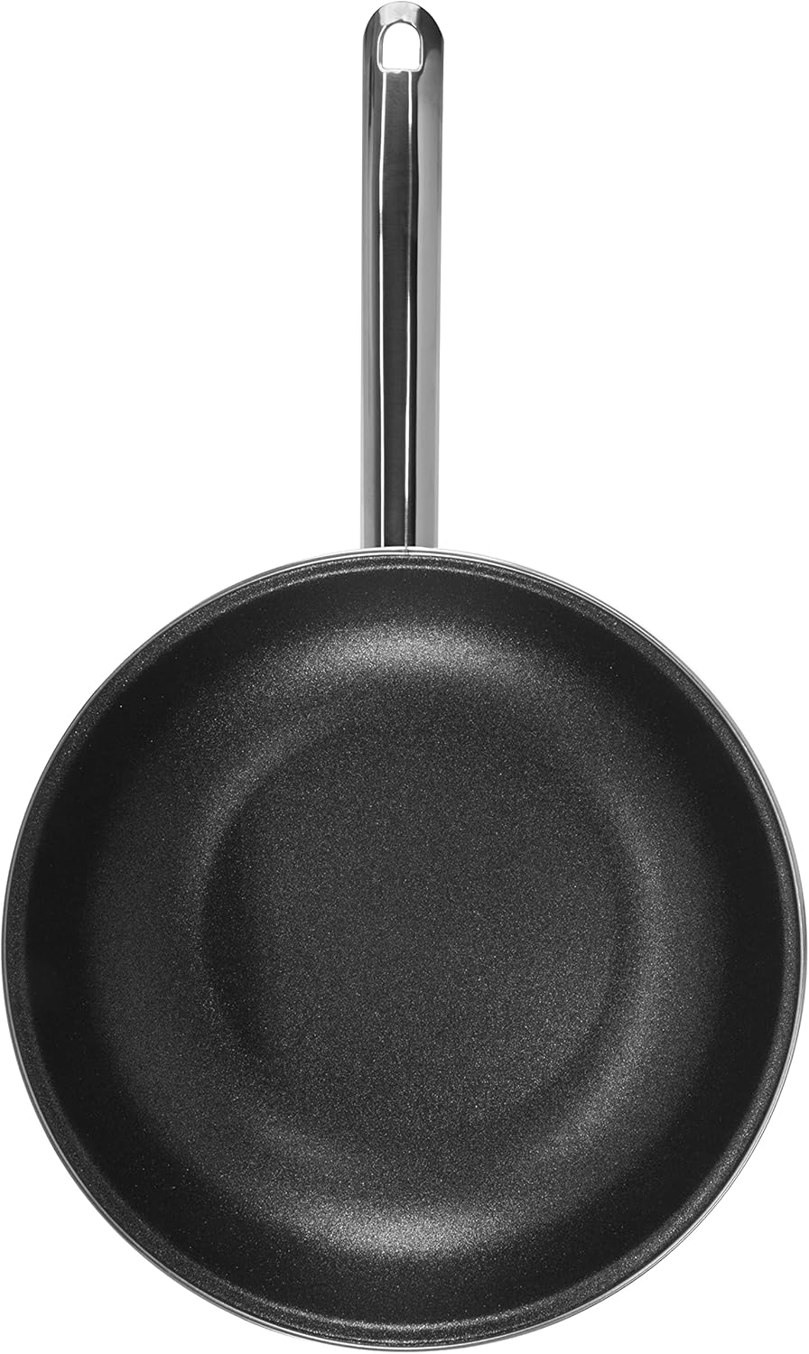 VITA 11-Inch Covered Skillet (Enamel on Steel)(Blue) for All Stove Tops - Dishwasher & Oven Safe up to 350 ℉ – Quick & Even Heat Distribution – Pan that’s Non Stick, Scratch Resistant, High Gloss