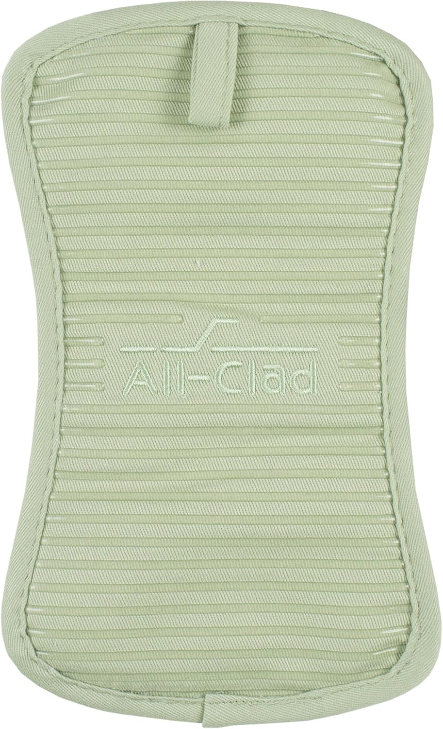 All-Clad Premium Pot Holder & Hot Pad: Heat Resistant to 500 Degrees - 100% Cotton, 10"x6.25" Hot Pad for Kitchen and Barbeque, (1-Pack), Fennel
