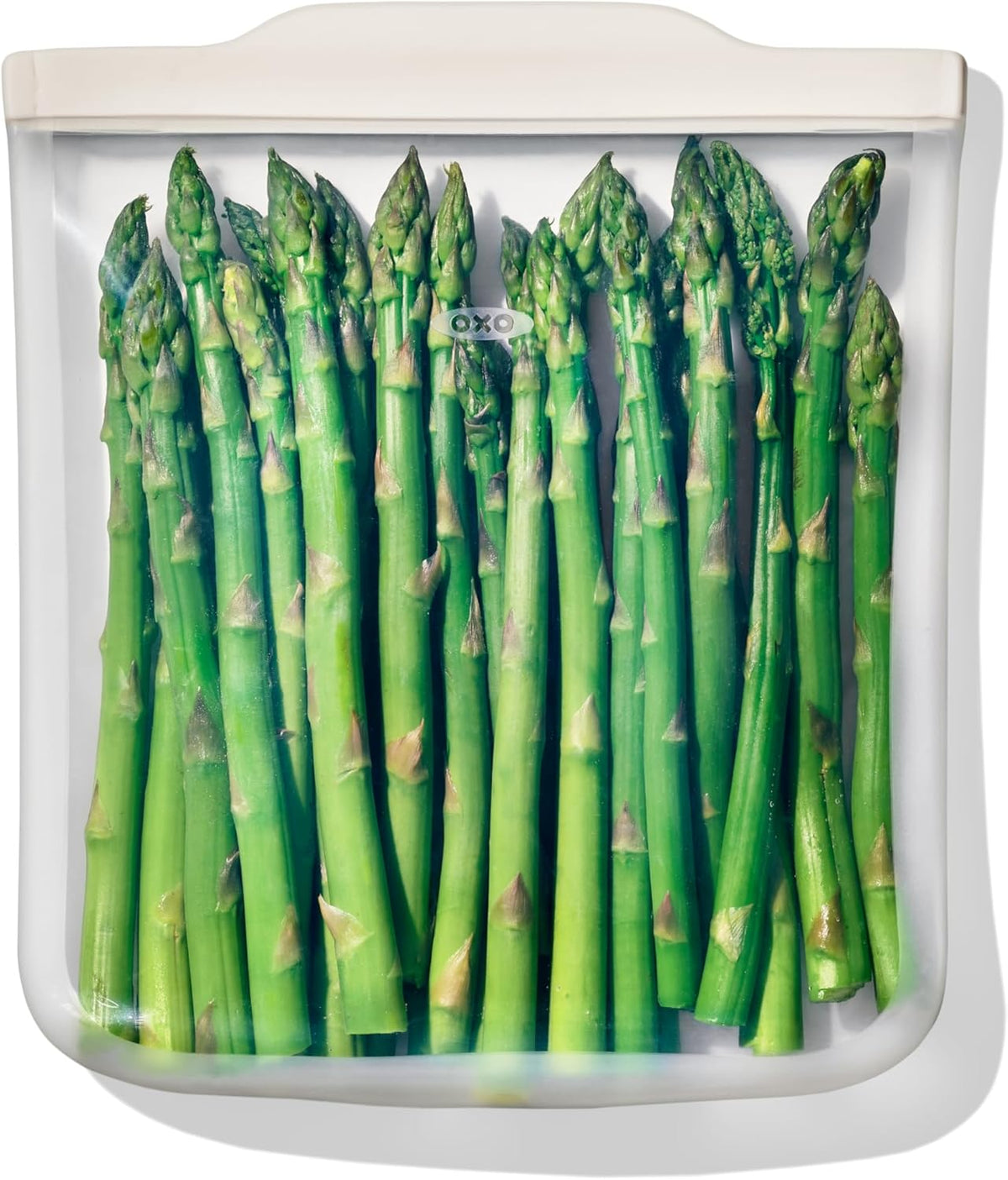 OXO Good Grips Silicone Reusable Bag – Half Gallon Bag (64 oz) - Oat