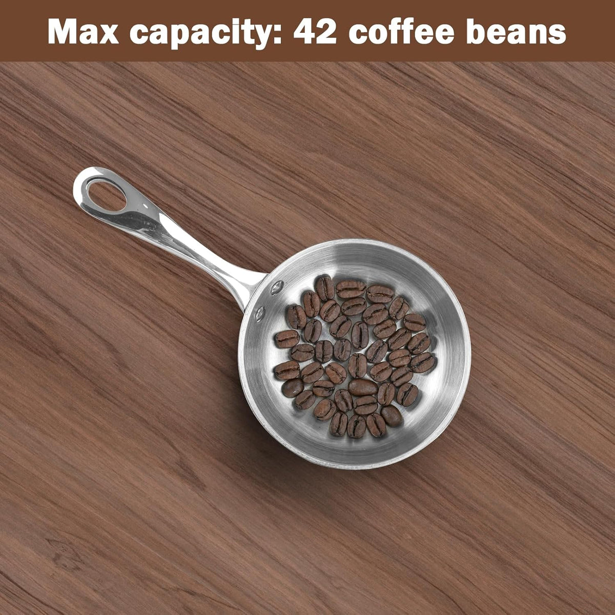 Macevia Mini 0.12QT Sauce Pan,18/10 Stainless Steel Butter Warmer Small Pot Cooking with Handle, Multipurpose Use for Home Kitchen or Restaurant (4 Inch) - Silver