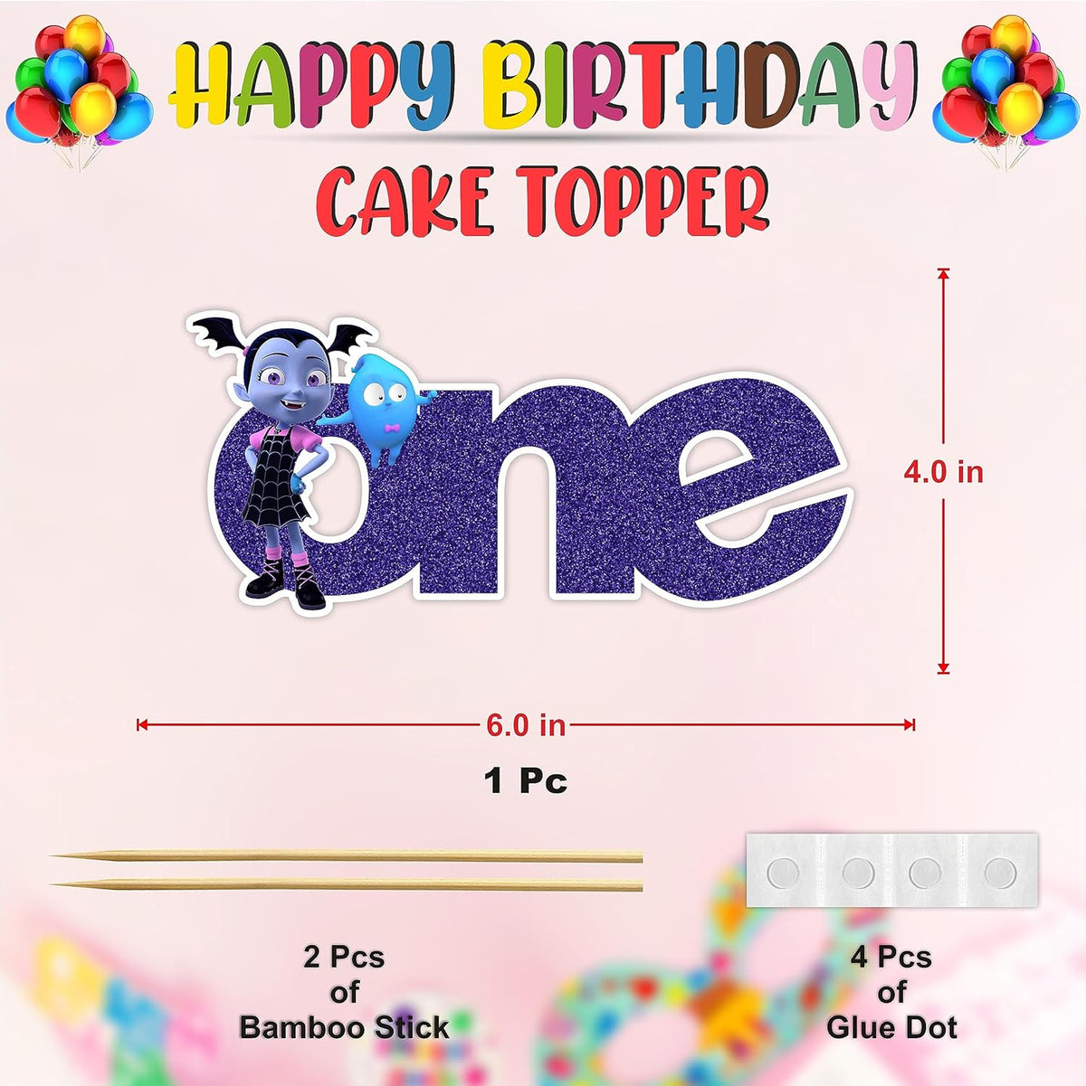 Seyal® Vamprina One Cake Topper