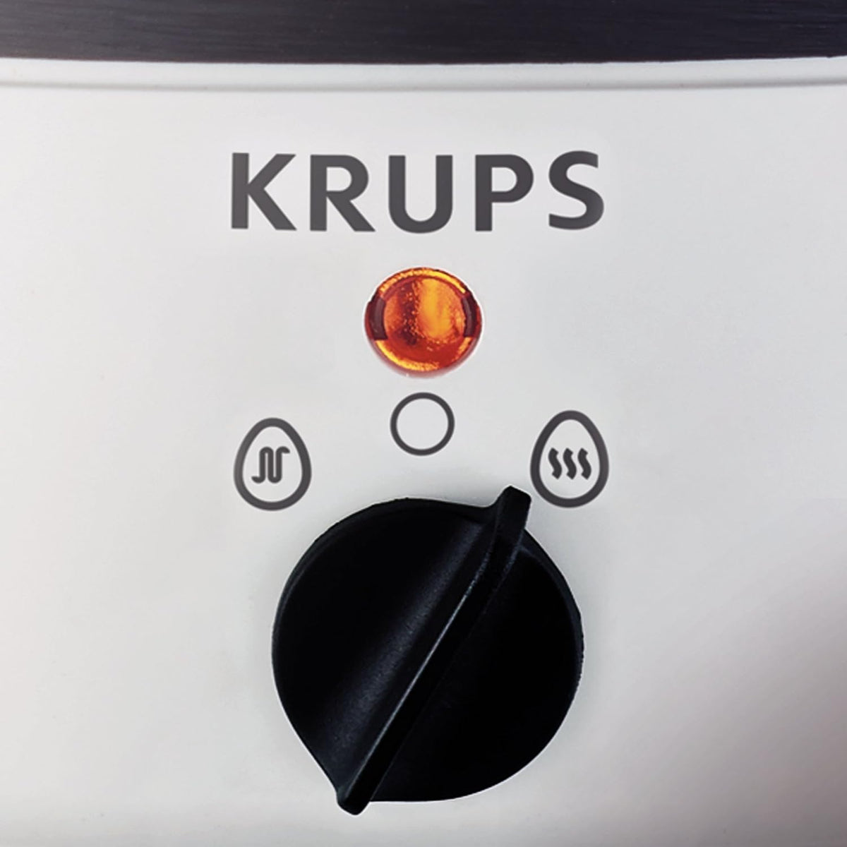 KRUPS F23070 Egg Cooker with Water Level Indicator, 7-Eggs capacity, White