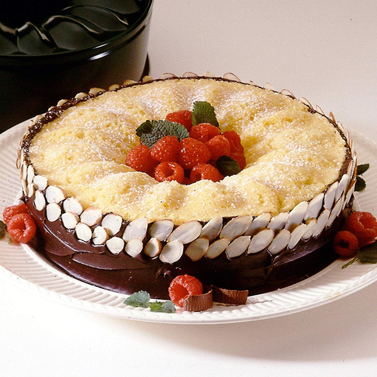 Gray 9 Inch Springform Bundt Pan, Heavy Duty Cheesecake & Ice-Cream Cake Pan with Removable Bottom and Quick-Release Latch