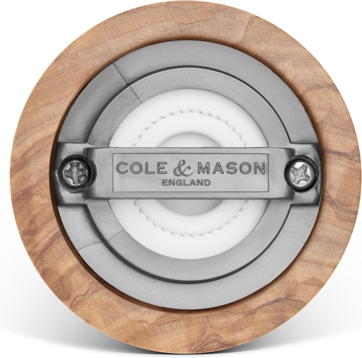 Cole & Mason Bromley Pepper Mill, 6" - Pepper Grinder with Ultra-Sharp Grinding Mechanism - Flavor-Enhancing Pepper Shaker - Refillable Mill with Adjustable Grinding - Olive Wood, Pepper Mill