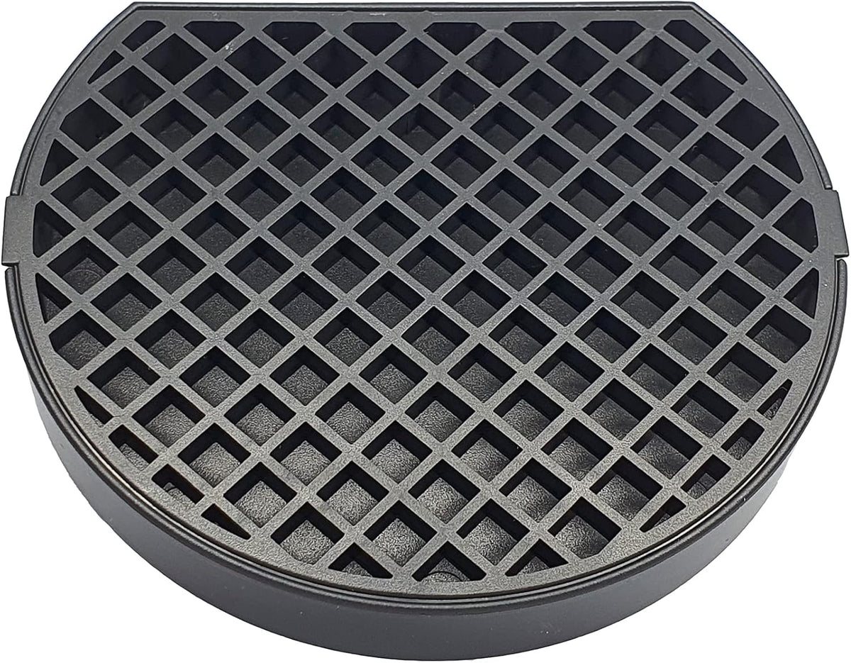 Coffee Drip Catcher 4 inches Small Drip Tray for Drink Dispenser Espresso Machine Carafe Tea Station Water Urn Durable ABS Plastic, Black, PDT0627S