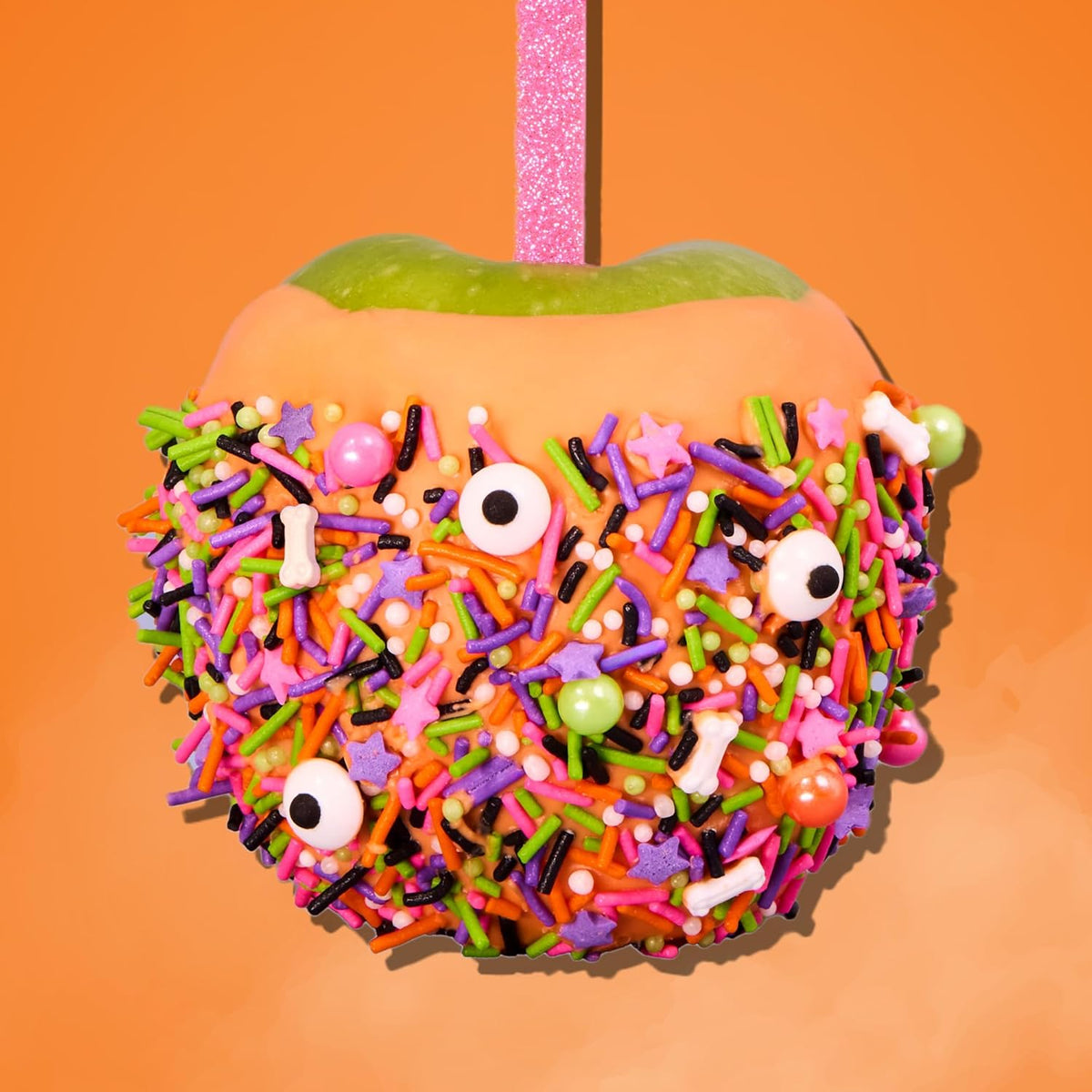 Fancy Sprinkles Limited Edition Halloween House of Horrors Sprinkle Set Dessert Decorating Sprinkles, Real Sugar, Featuring: Graveyard Shift, Drop Dead Gorgeous Harvest Glow and Glam Reaper (0.5c)