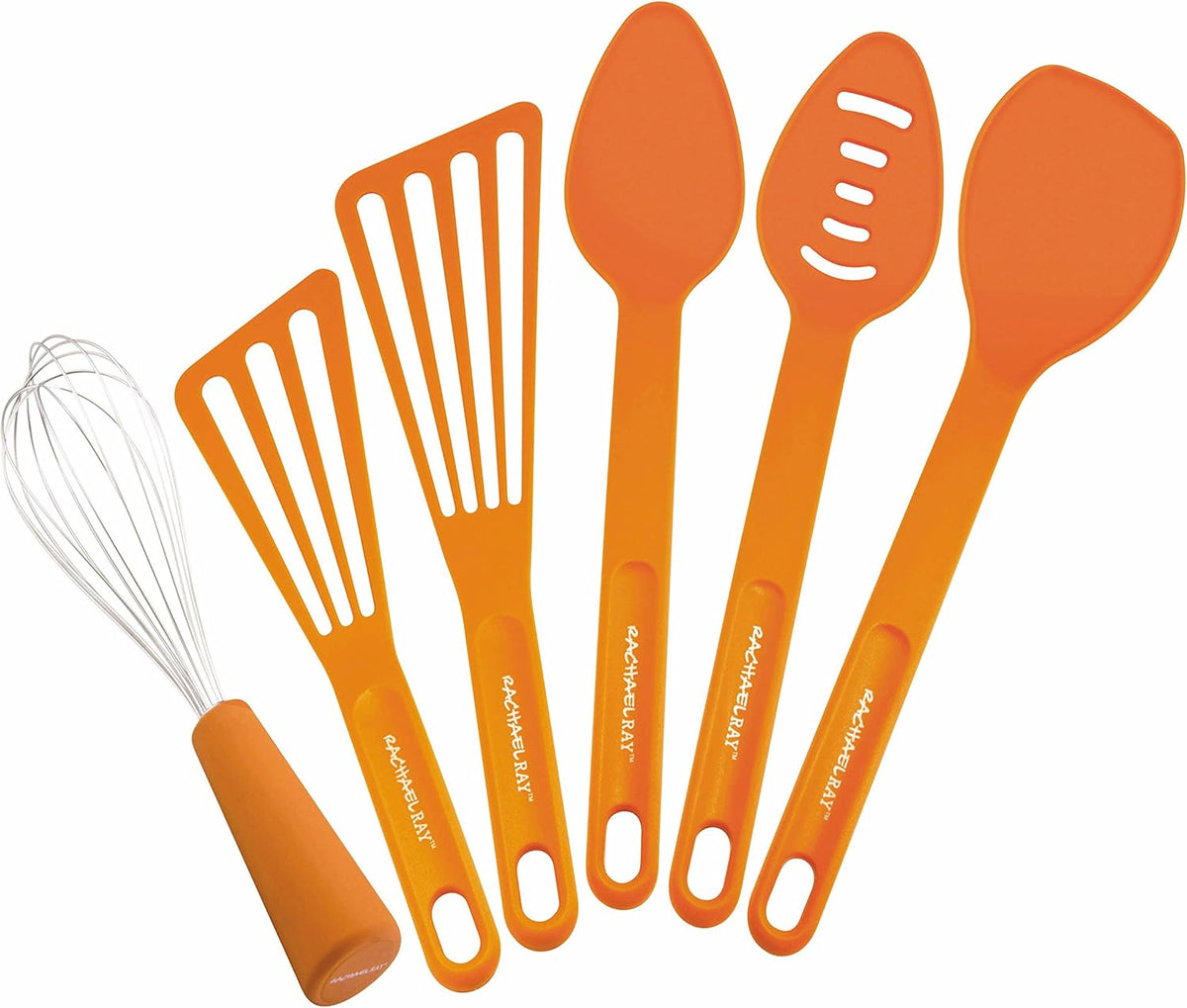 Rachael Ray Tools 6-Piece Tool Set, Orange