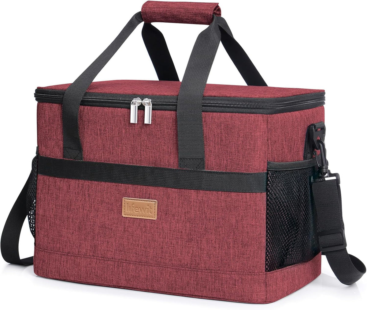 Lifewit Cooler Bag 30/50/60 Cans Collapsible and Insulated Large Lunch Bag Leakproof Soft Cooler Portable Tote for Camping/BBQ/Family Outdoor Activities