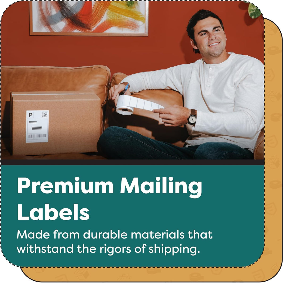 Aegis Adhesives - 1” X ½” Direct Thermal Labels for Small Price Tags, Return Address, File Folder, Compatible with Zebra Desktop Printers - NOT Rollo Compatible (12 Rolls, 2400 Labels/Roll)