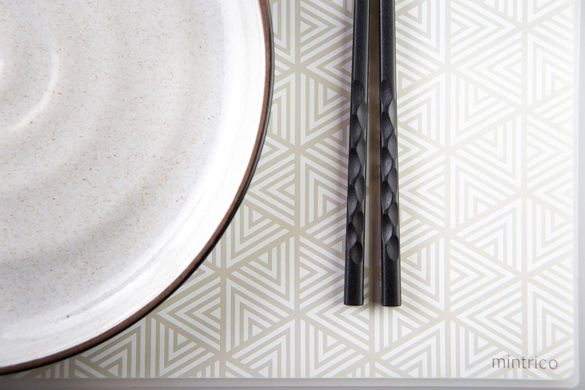 Reusable Luxury Japanese Style Chopsticks 5 Pair Set Dishwasher Safe