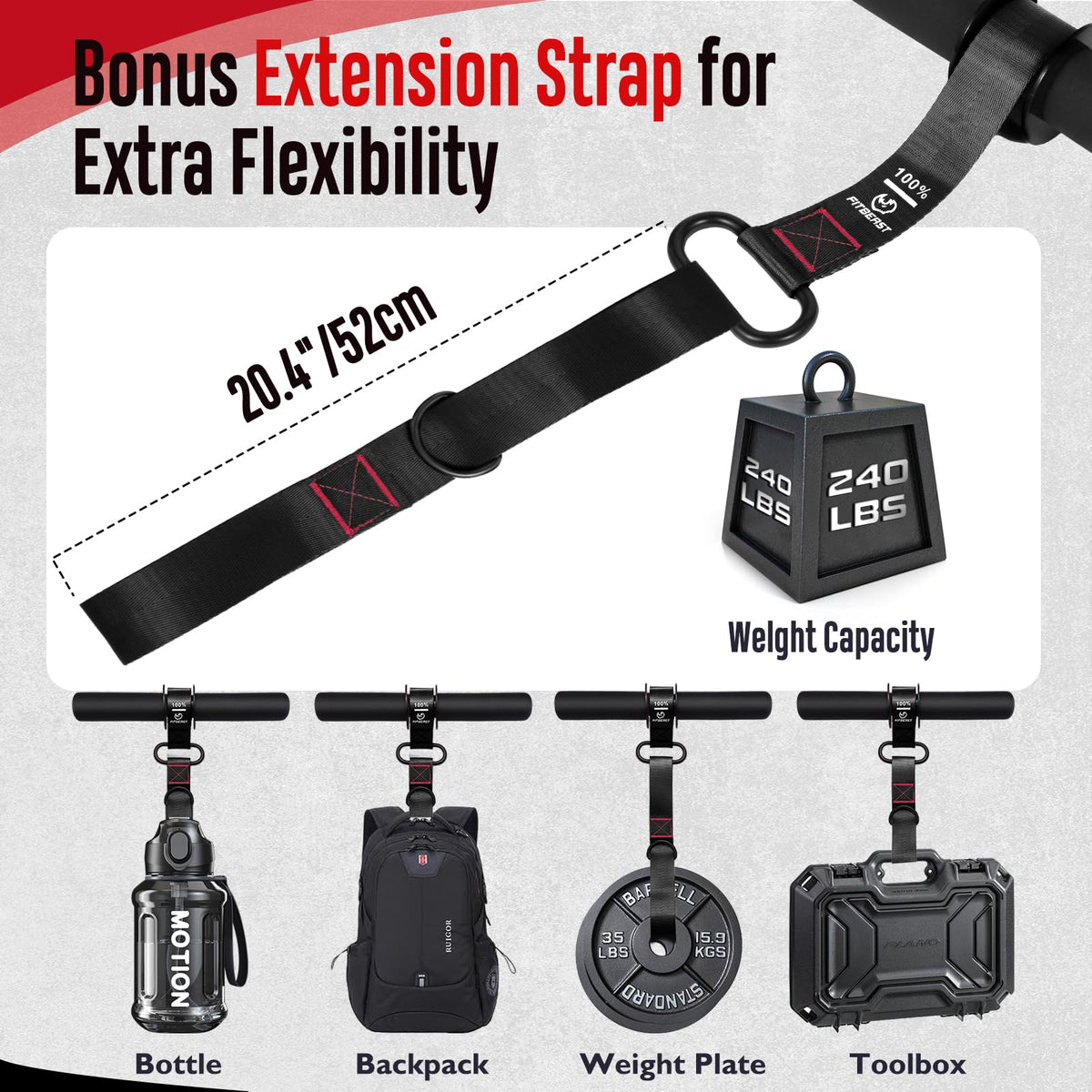 FitBeast Forearm Strengthener & Forearm Exerciser, Wrist Roller