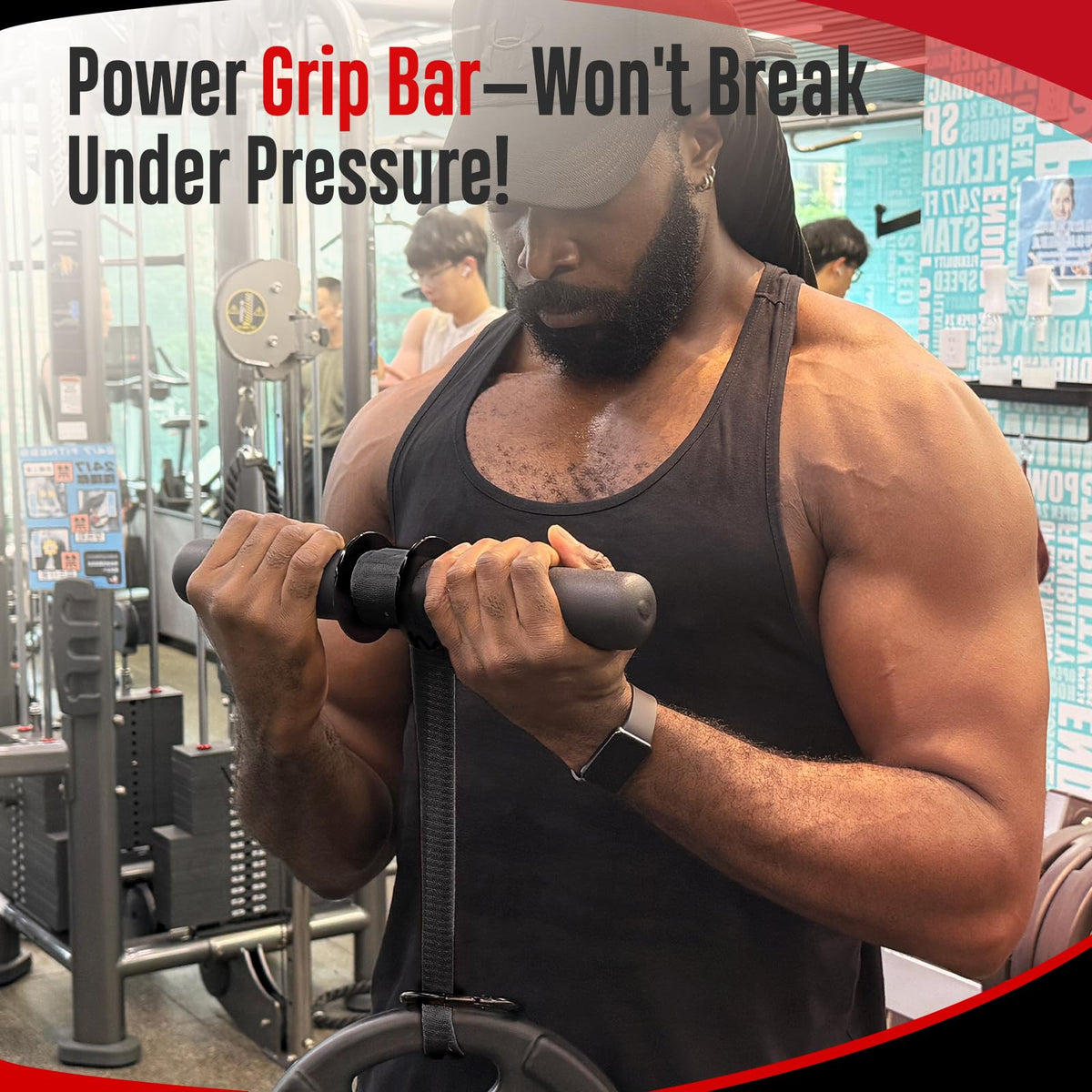FitBeast Forearm Strengthener & Forearm Exerciser, Wrist Roller