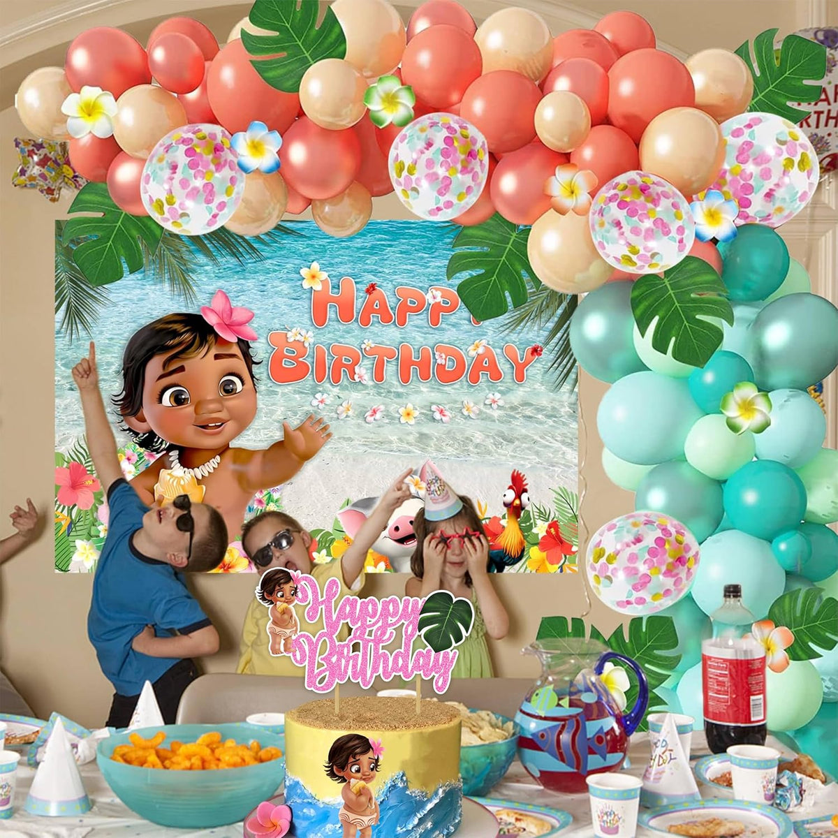 Seyal® Bby Mna Happy Birthday Topper
