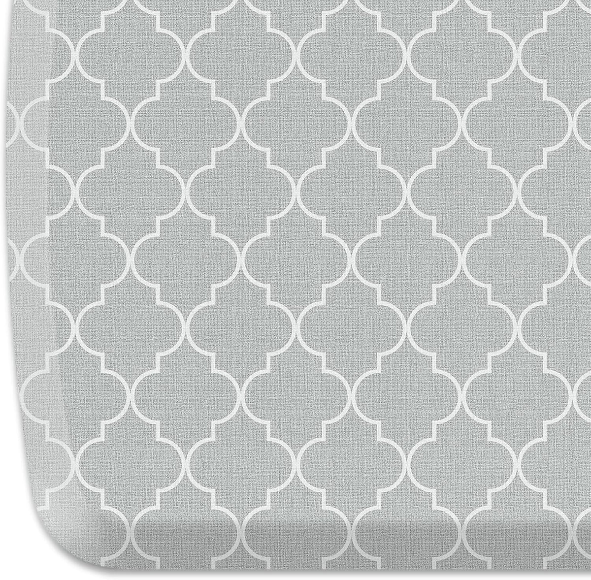 GelPro Elite Trellis Light Grey Kitchen Comfort Mat, 20" x 36